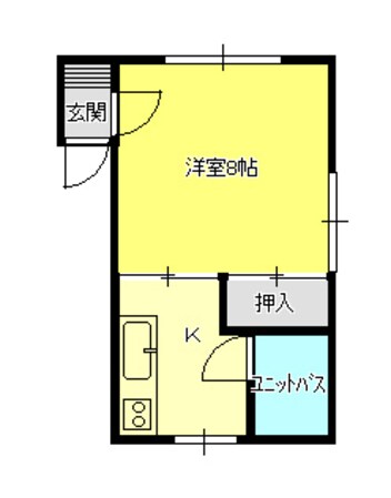 新潟駅 徒歩17分 2階の物件間取画像